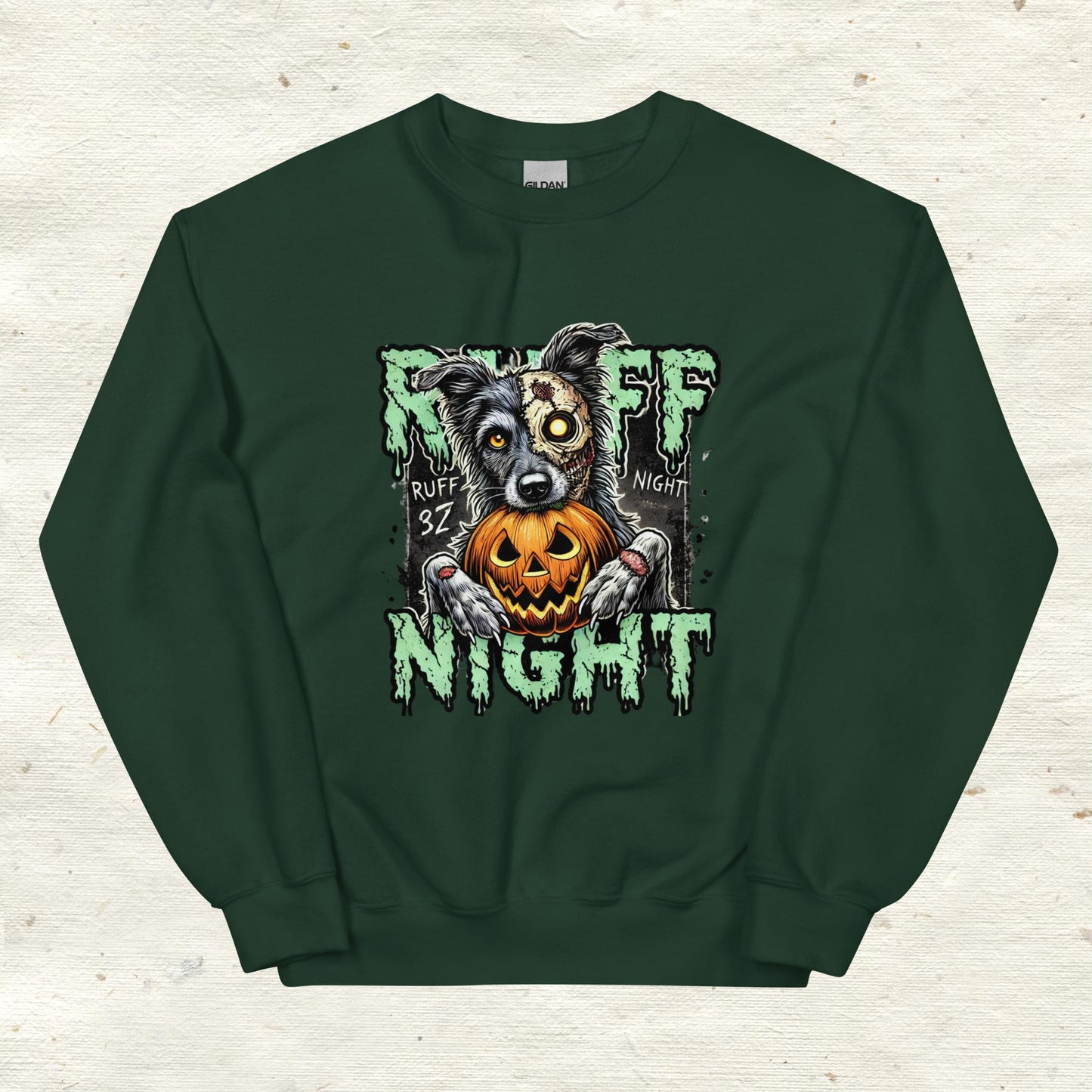 Unisex Sweatshirt Ruff Night