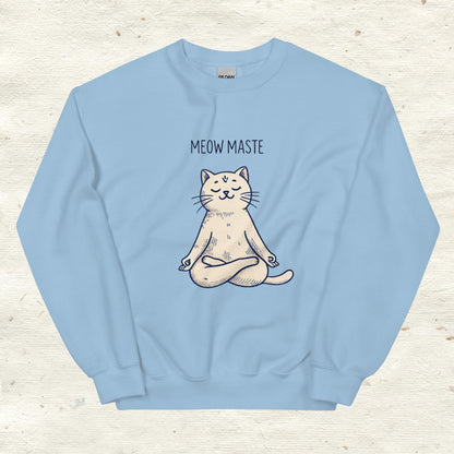 Unisex Sweatshirt Meow Maste