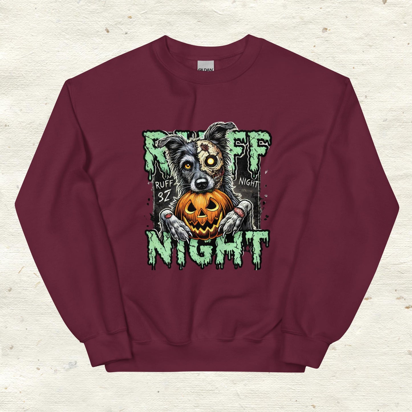 Unisex Sweatshirt Ruff Night