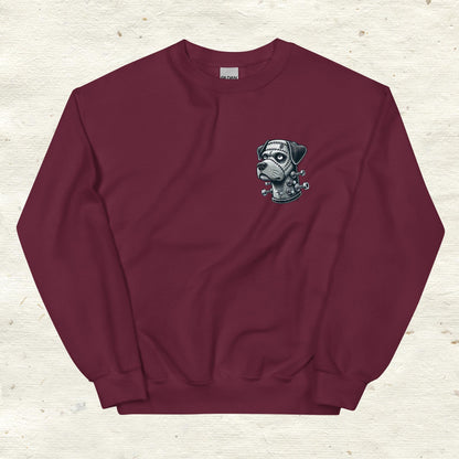 Unisex Sweatshirt Frankenstein Dog