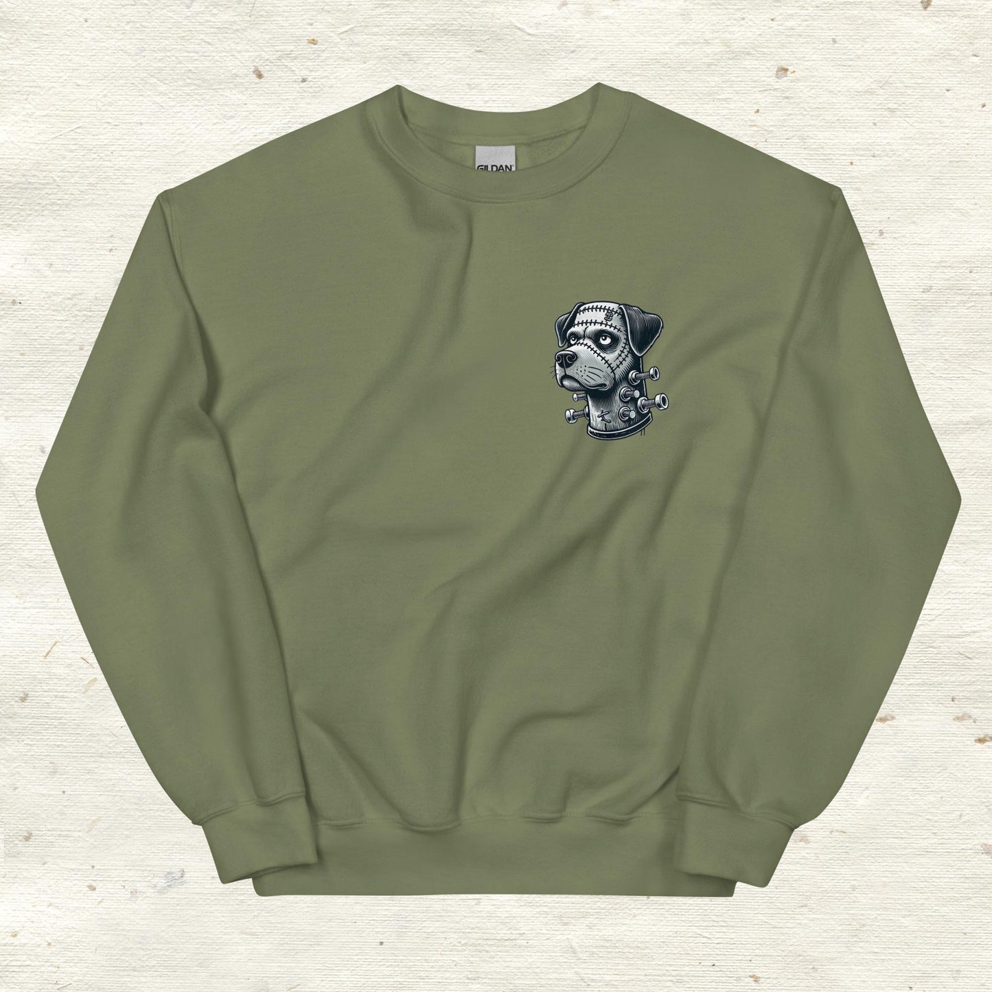 Unisex Sweatshirt Frankenstein Dog