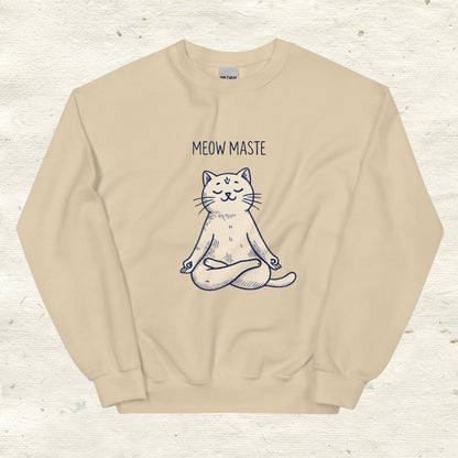 Unisex Sweatshirt Meow Maste