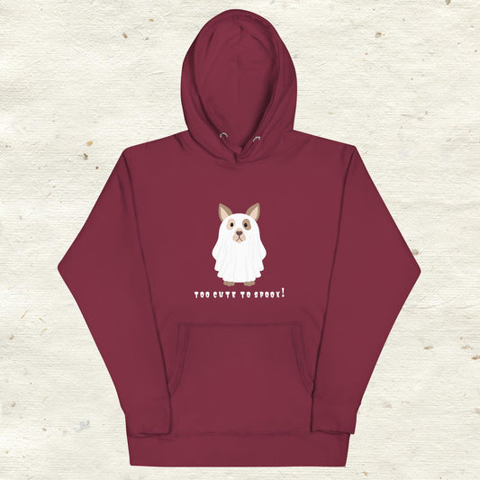 Unisex Hoodie Dog Too Cute to Spook!