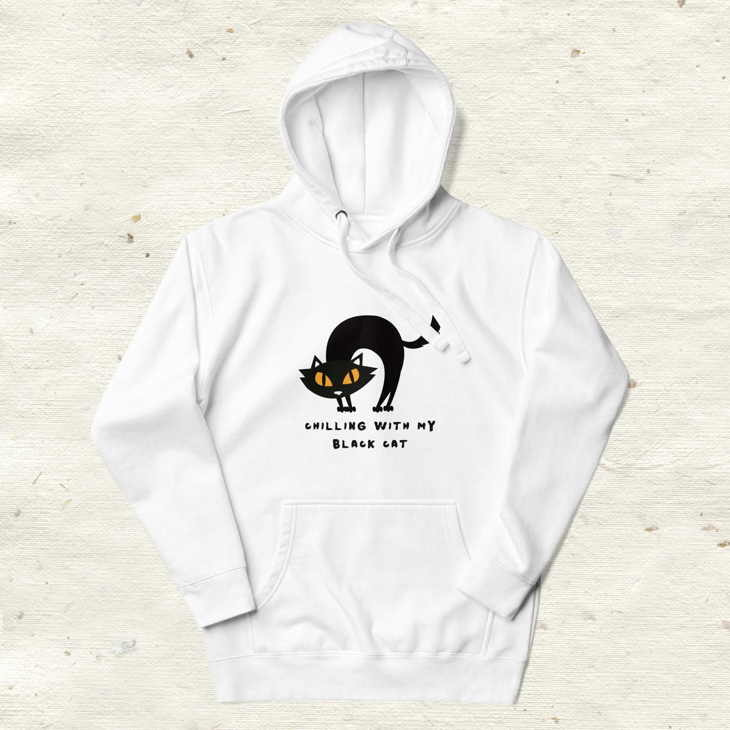 Unisex Hoodie Black Cat