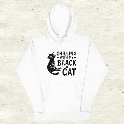 Unisex Hoodie Black Cat