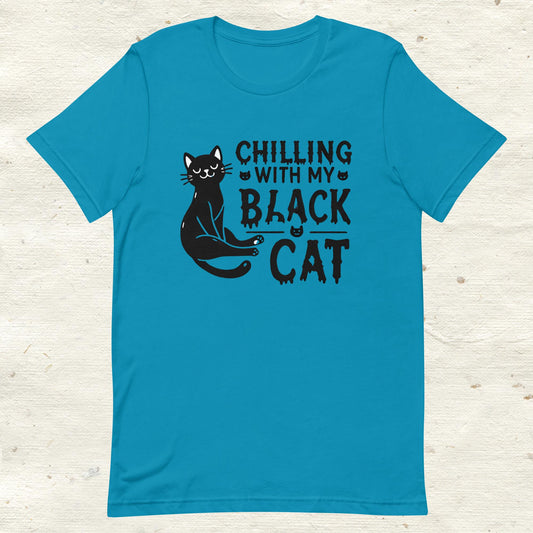 Unisex t-shirt Black Cat