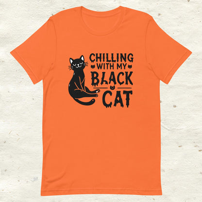 Unisex t-shirt Black Cat